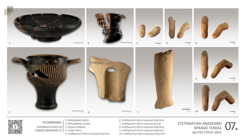 Χιλιομόδι - Αρχαίοι τάφοι