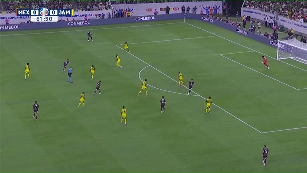 COPA AMERICA 2024 | Μεξικό - Τζαμάικα | Σουτ του Τσάβεζ μπλοκάρει ο Γουέιντ