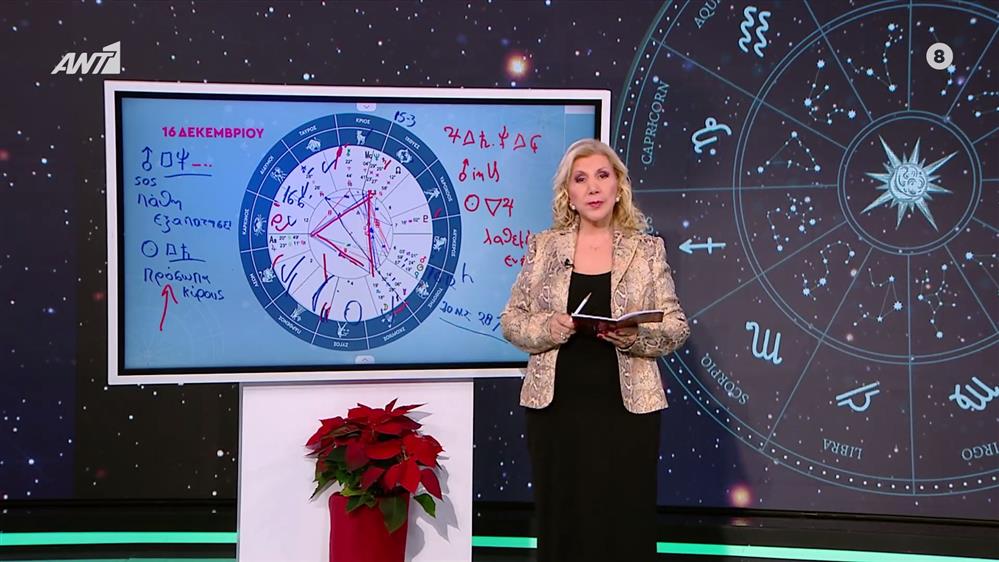 Αστρολογία με την υπογραφή της Λίτσας Πατέρα| Τοξότης (16/12/2025)