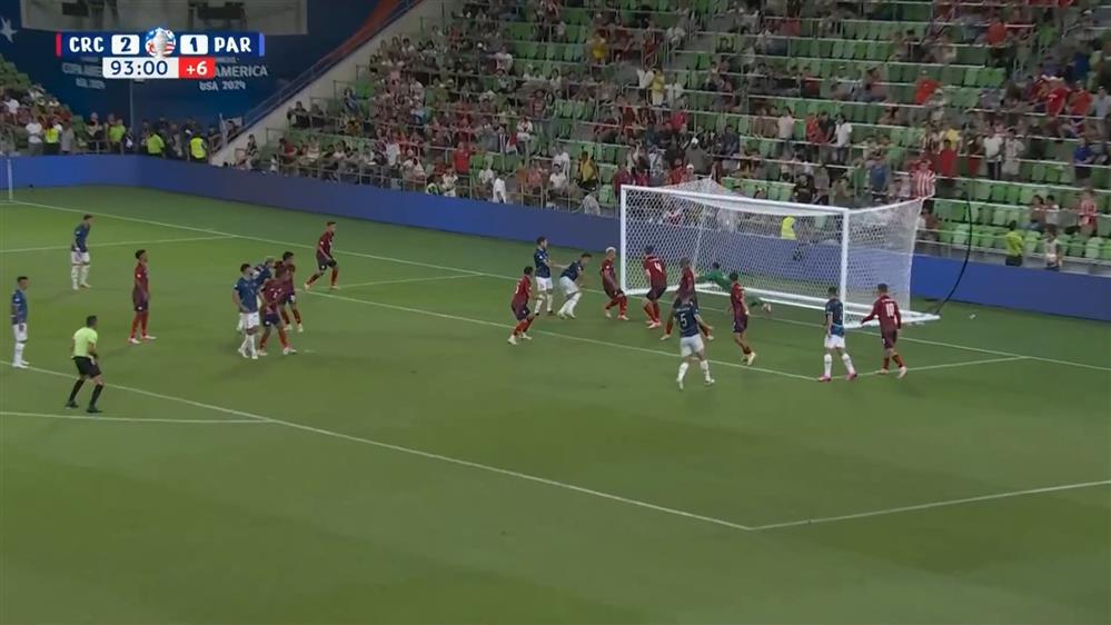 COPA AMERICA 2024 | Κόστα Ρίκα - Παραγουάη | Ο Σεγκέιρα αποκρούει εξ' επαφής σουτ πάνω στη γραμμή του