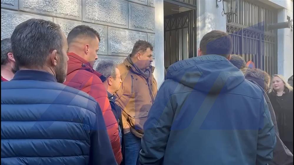 Οι αγρότες κατέφθασαν στο Μέγαρο Μαξίμου