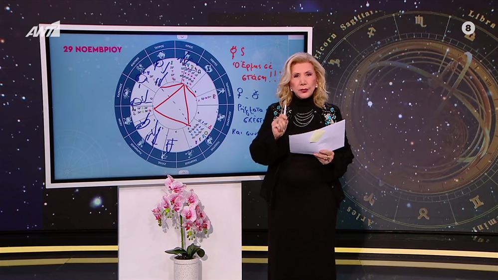 Αστρολογία με την υπογραφή της Λίτσας Πατέρα| Σκορπιός (29/11/2025)