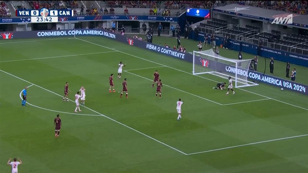 COPA AMERICA 2024| Βενεζουέλα - Καναδάς | Πολύ κοντά στο να διπλασιάσει τα τέρματα του ο Σάφελμπεργκ - Ο Ρόμο του λέει "όχι"