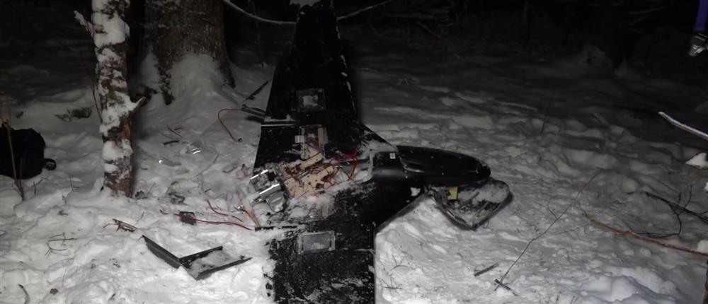 Η Μόσχα παρουσίασε βίντεο με τα συντρίμμια ενός drone, ως απόδειξη για την επίθεση των Ουκρανών σε σπίτι του Πούτιν