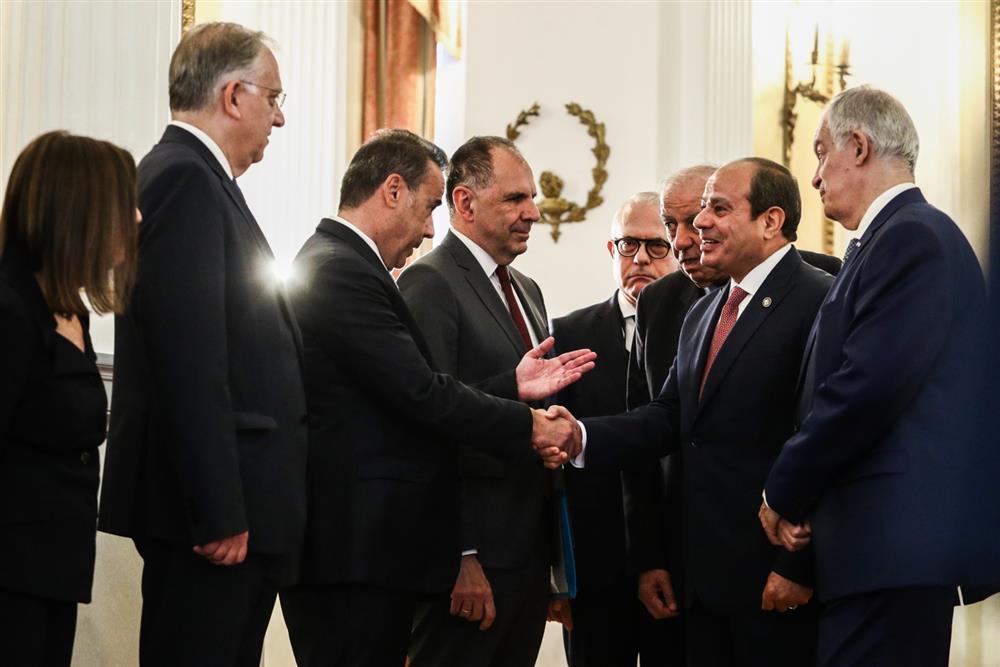 Αλ - Σίσι - Μητσοτάκης - Τασούλας - Δένδιας Αλ - Σίσι - Μητσοτάκης - Τασούλας - Δένδιας