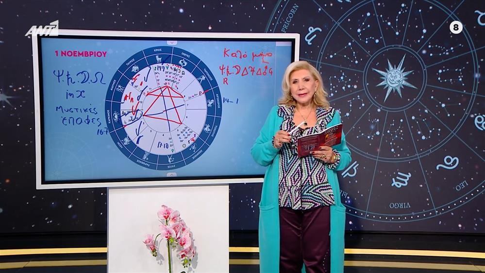 Αστρολογία με την υπογραφή της Λίτσας Πατέρα| Παρθένος (01/11/2025)