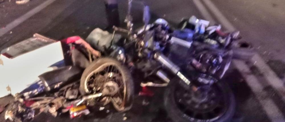 Τροχαίο - Χανιά: Νεκρός διανομέας σε σύγκρουση μηχανών (εικόνες)