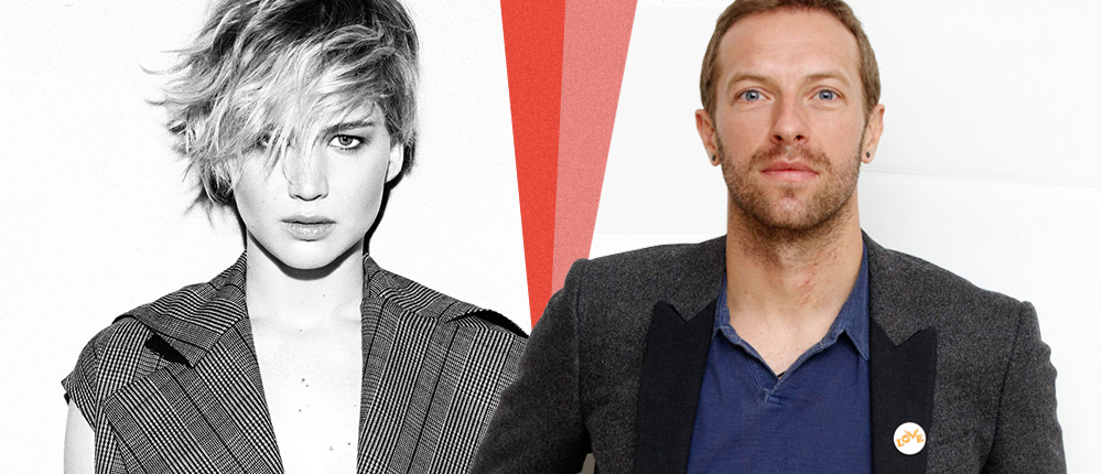 Jennifer lawrence - Chris Martin - Τζένιφερ Λόρενς - Κρις Μάρτιν