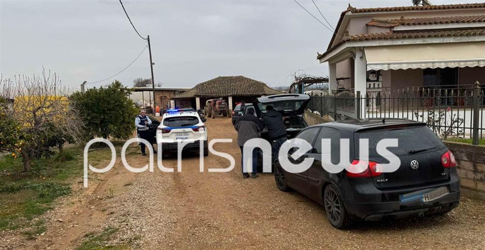 Δολοφονία στην Ηλεία: Νεκρός ο άνδρας που πυροβόλησαν έξω από το σπίτι του (εικόνες)