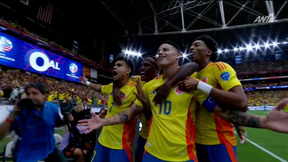 COPA AMERICA 2024| Κολομβία - Παναμάς | 2-0 η Κολομβία με την εύστοχη εκτέλεση πέναλτι του Χάμες Ροντρίγκες