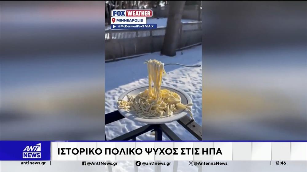 Ιστορικό πολικό ψύχος στις ΗΠΑ