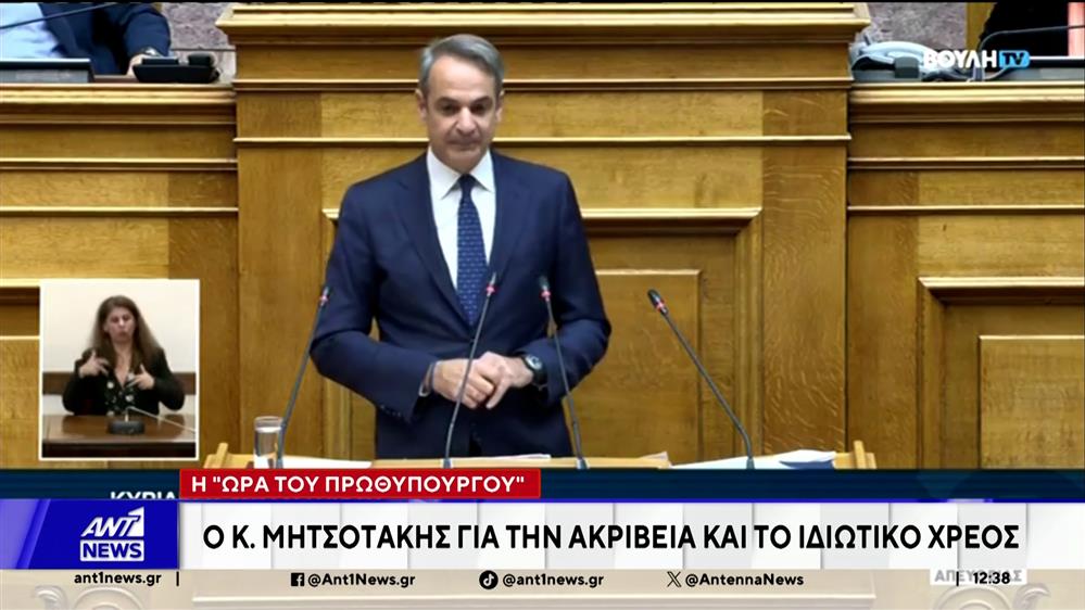 Ο Κυριάκος Μητσοτάκης για την ακρίβεια και το ιδιωτικό χρέος 
