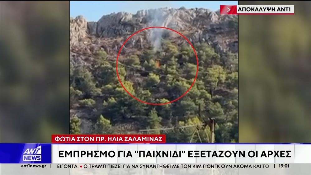 Εξελίξεις έχουμε και για τη χθεσινή, τρίτη κατά σειρά, φωτιά στη Σαλαμίνα
