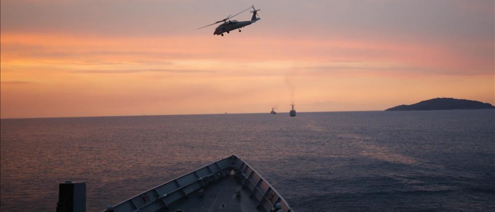 Τουρκία: Ποδαρικό με “Γαλάζια Πατρίδα” στο Αιγαίο (βίντεο)