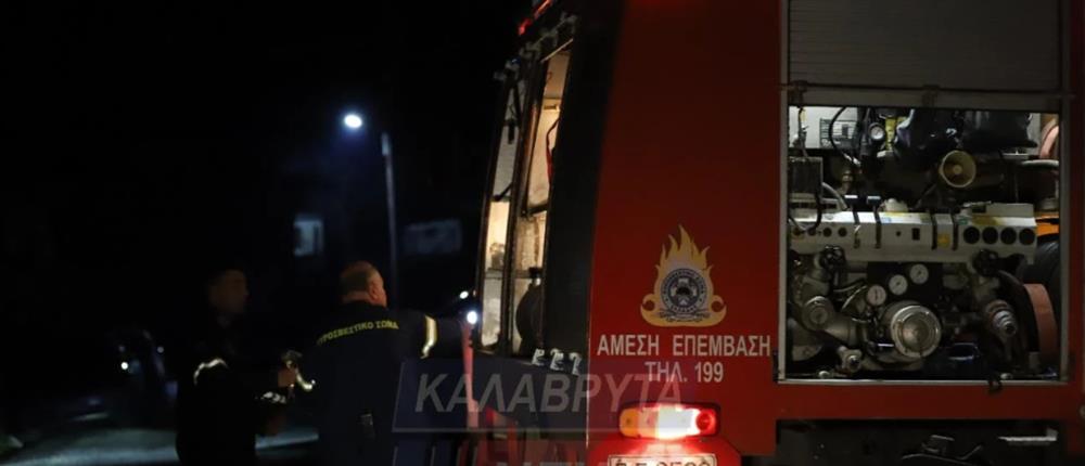 Καλάβρυτα: Έκρηξη σε σπίτι από μηχάνημα οξυγόνου - Τραυματίστηκε 80χρονος (εικόνες)