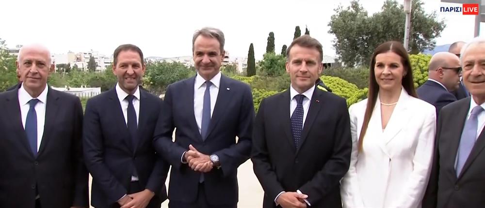 Συνάντηση Μητσοτάκη - Μακρόν: Στην ατζέντα άμυνα και ηλεκτρική διασύνδεση Ελλάδας - Κύπρου - Ισραήλ