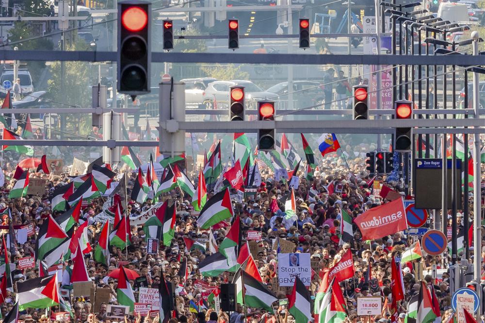 Βέλγιο - Διαδήλωση - Παλαιστίνη