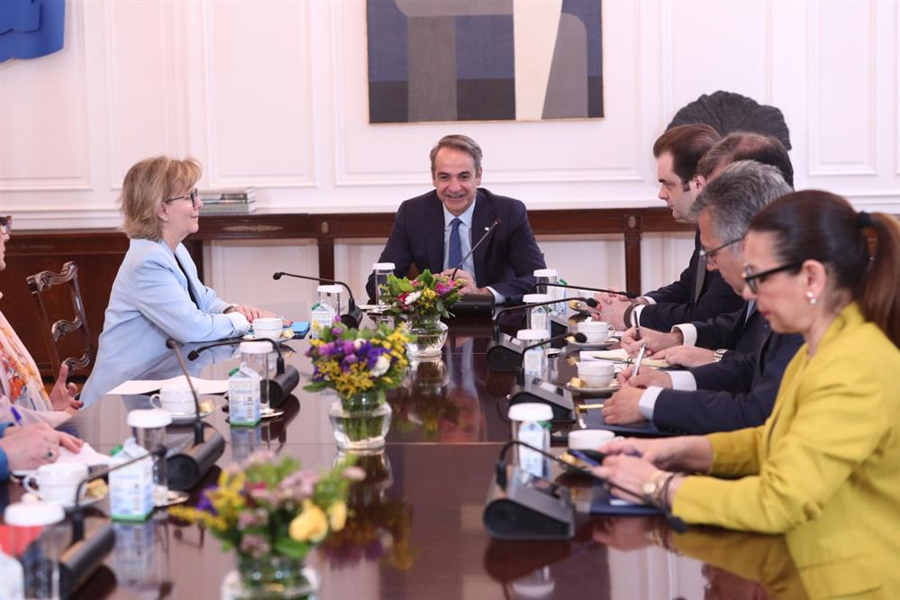 Μητσοτάκης - Ευρωπαία Επίτροπος