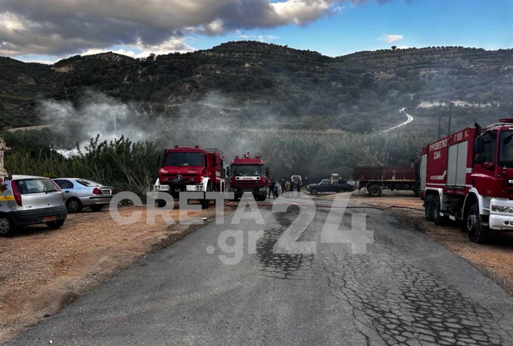 Κρήτη - Μαλεβίζι - Εργοστάσιο - Φωτιά Κρήτη - Μαλεβίζι - Εργοστάσιο - Φωτιά