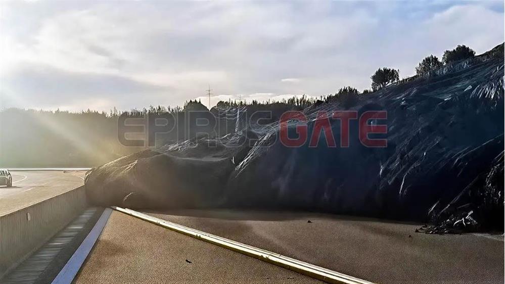 Ιόνια οδός - Κατολίσθηση Ιόνια οδός - Κατολίσθηση