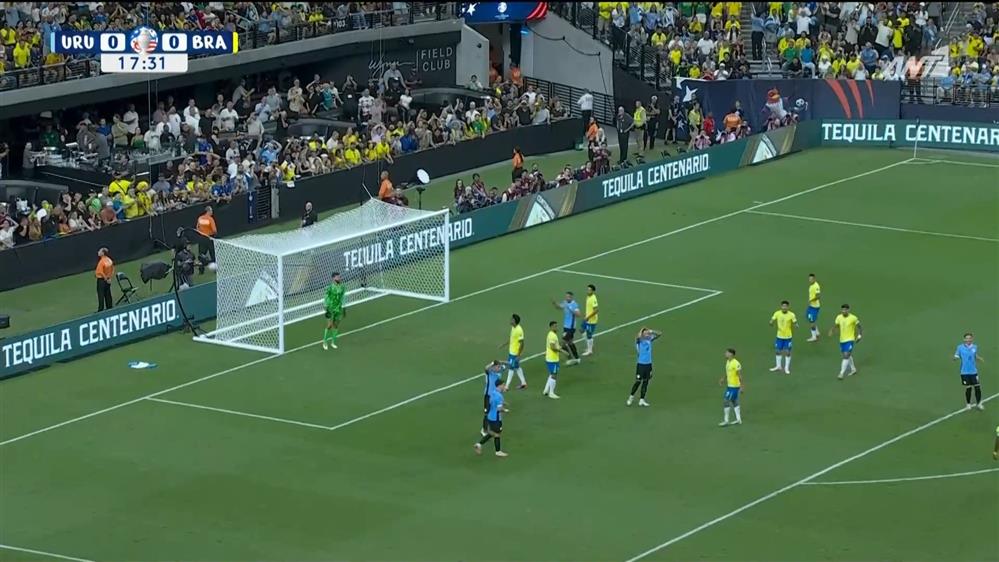 COPA AMERICA 2024| Ουρουγουάη - Βραζιλία | Η κεφαλιά του Νούνιες βρίσκει τον Μιλιτάο και... παραλίγο αυτογκολ!