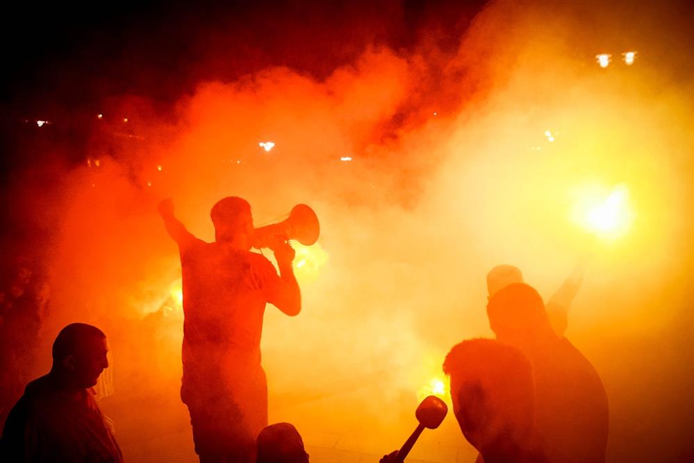 Ολυμπιακός - Πανηγυρισμοί - Πάτρα