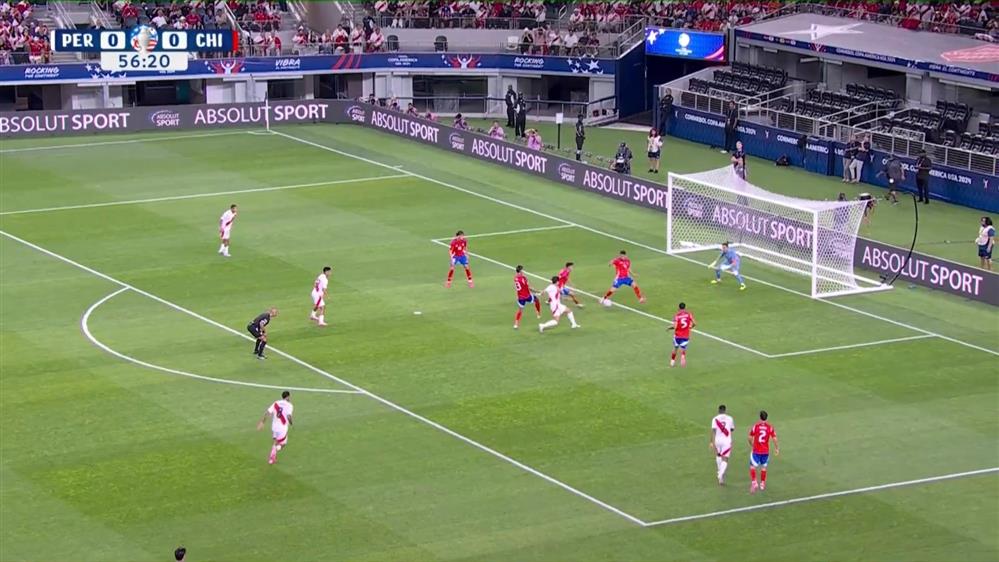 COPA AMERICA 2024 | Περού - Χιλή | Αδύναμο πλασέ του Λαπαντούλα από πλεονεκτική θέση