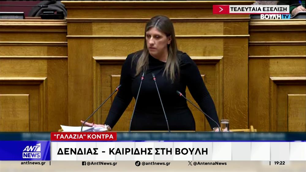 Νέο επεισόδιο μεταξύ Ζωής Κωνσταντοπούλου και Δημήτρη Καιρίδη