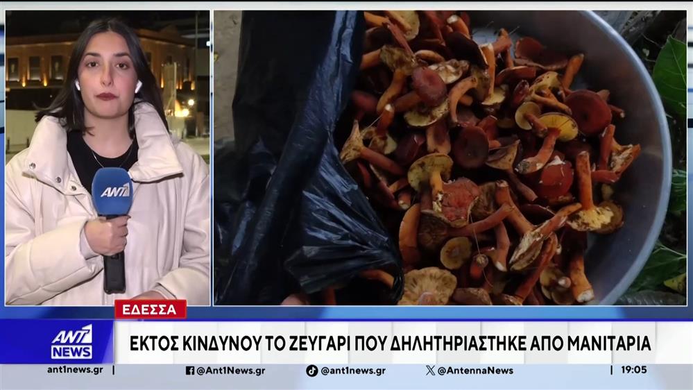 Έδεσσα: Εκτός κινδύνου το ζευγάρι που έπαθε δηλητηρίαση από μανιτάρια