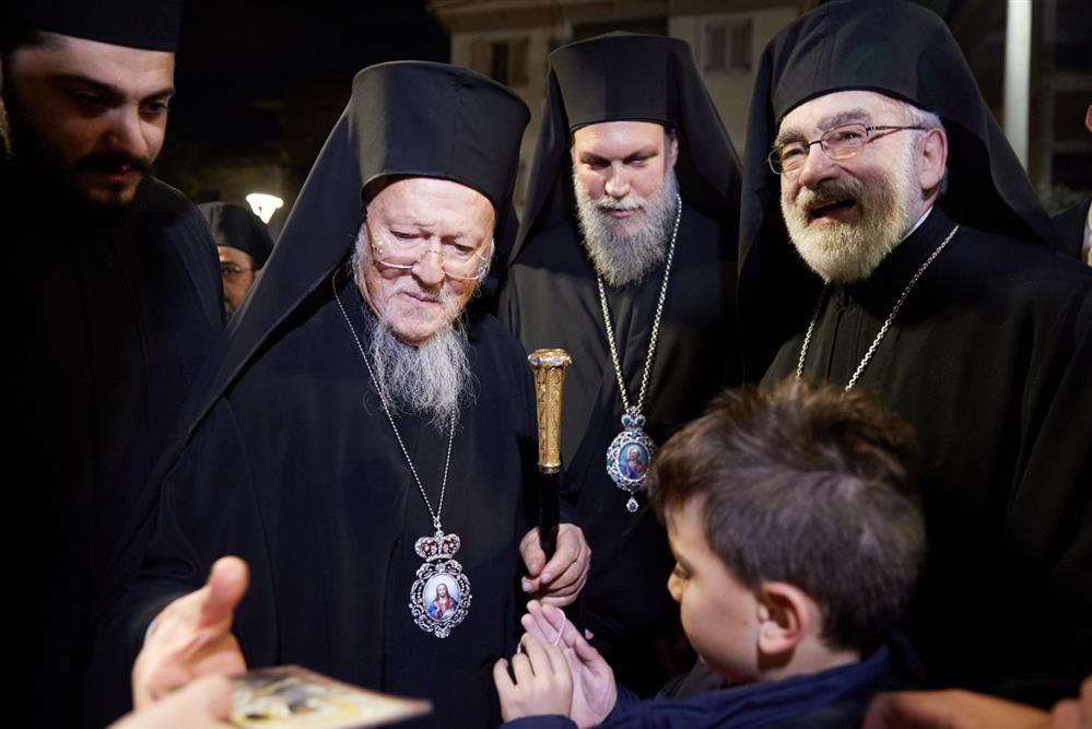 Οικουμενικός Πατριάρχης Βαρθολομαίος - Μητρόπολη Νέας Ιωνίας