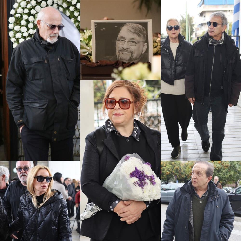 Ιάσονας Τριανταφυλλίδης: Θλίψη στην κηδεία του - Πλήθος κόσμου στο τελευταίο αντίο