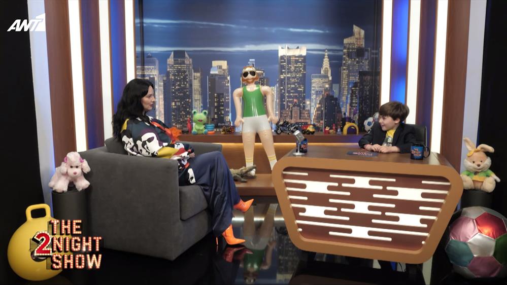 THE 2NIGHT SHOW - Ζενεβιέβ Μαζαρί - Σπύρος Ντούγιας