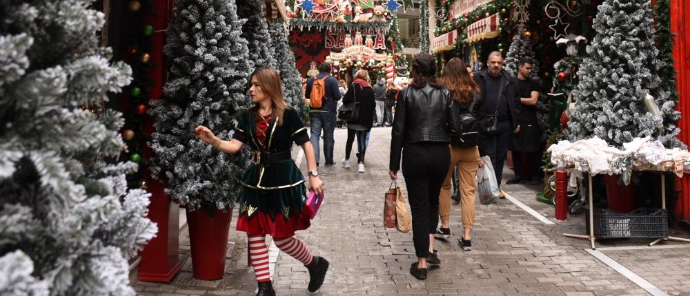 Σε ισχύ το εορταστικό ωράριο των Χριστουγέννων