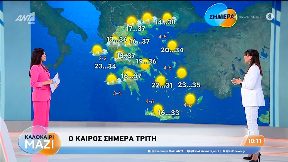 Καιρός - Καλοκαίρι Μαζί - 04/08/2026
