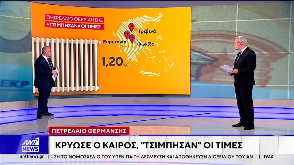 Πετρέλαιο θέρμανσης: Αύξηση των τιμών με την αλλαγή του καιρού