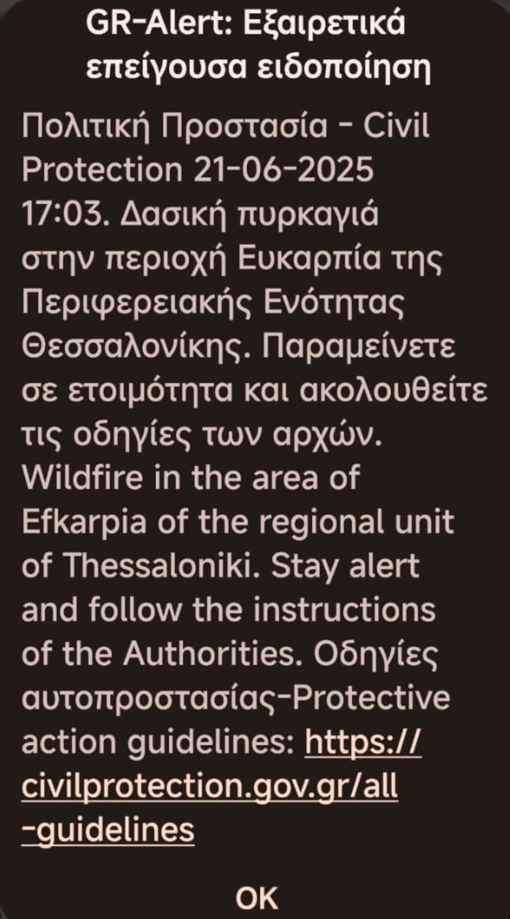 112 - φωτια - θεσσαλονικη - παπαγεωργιου 112 - φωτια - θεσσαλονικη - παπαγεωργιου