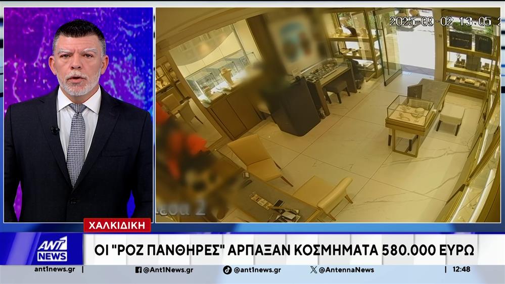 Οι Ροζ Πάνθηρες άρπαξαν κοσμήματα 580.000 ευρώ