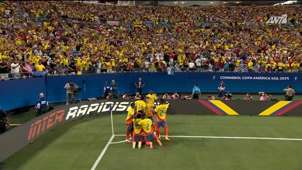 COPA AMERICA 2024| Ουρουγουάη - Κολομβία | Ανοίγουν το σκορ οι Κολομβιανοί με τον Λέρμα στο 39' - Ασίστ απο τον "συνήθη ύποπτο" Χάμες Ροντρίγκες!