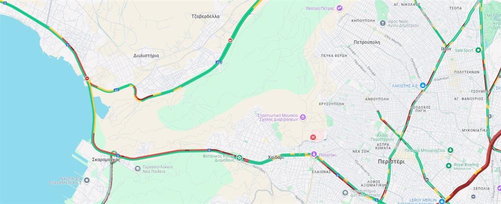 Κίνηση - περιφερειακή Αιγάλεω Κίνηση - περιφερειακή Αιγάλεω