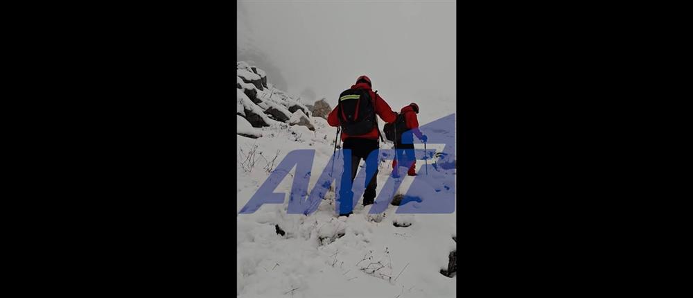 Βαρδούσια Όρη: Με ελικόπτερο θα μεταφερθούν οι σοροί των τεσσάρων ορειβατών