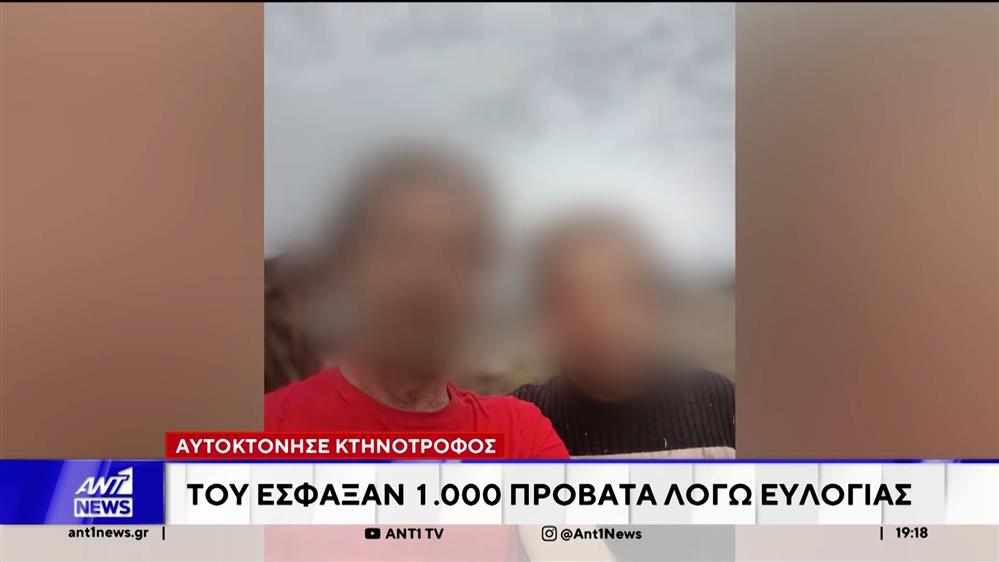 Κτηνοτρόφος έβαλε τέλος στη ζωή του μετά τη θανάτωση του κοπαδιού του