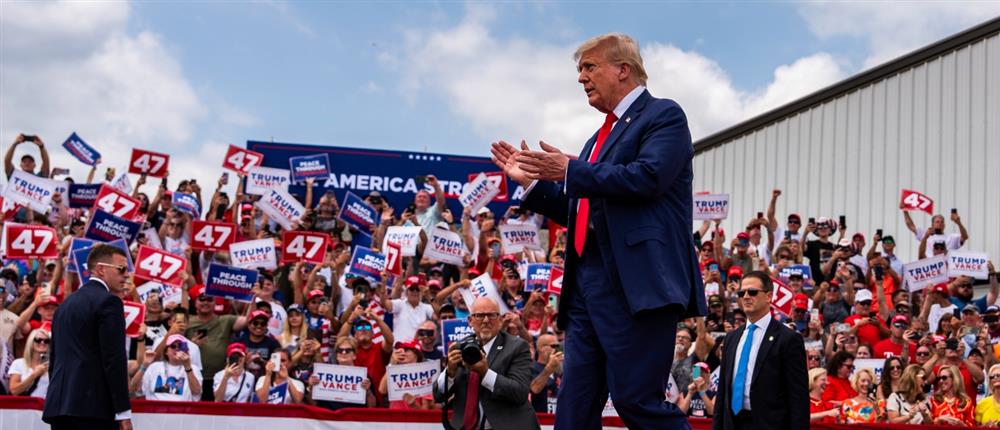 ΗΠΑ - Ντόναλντ Τραμπ - Ομιλία - Βόρεια Καρολίνα ΗΠΑ - Ντόναλντ Τραμπ - Ομιλία - Βόρεια Καρολίνα