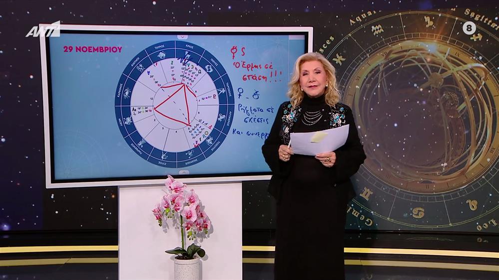 Αστρολογία με την υπογραφή της Λίτσας Πατέρα| Ταύρος (29/11/2025)