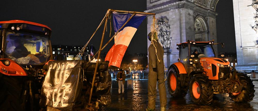 Γαλλία - Παρίσι - αγρότες Γαλλία - Παρίσι - αγρότες