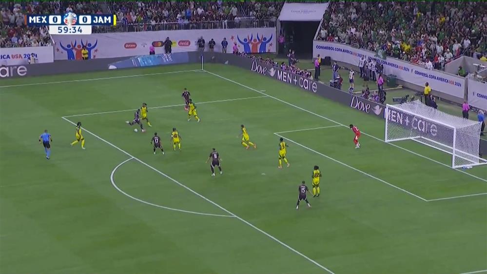COPA AMERICA 2024 | Μεξικό - Τζαμάικα | Επληκτική συνεργασία από το Μεξικό με το σουτ να φεύγει πάνω από τα δοκάρια
