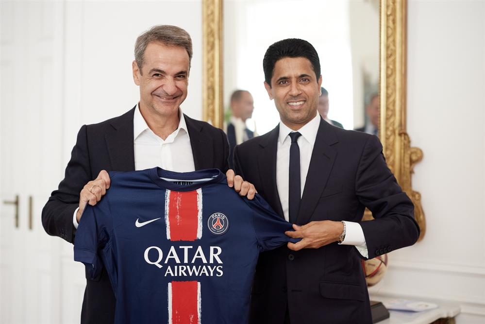 Μητσοτάκης - Πρόεδρος UEFA Μητσοτάκης - Πρόεδρος UEFA