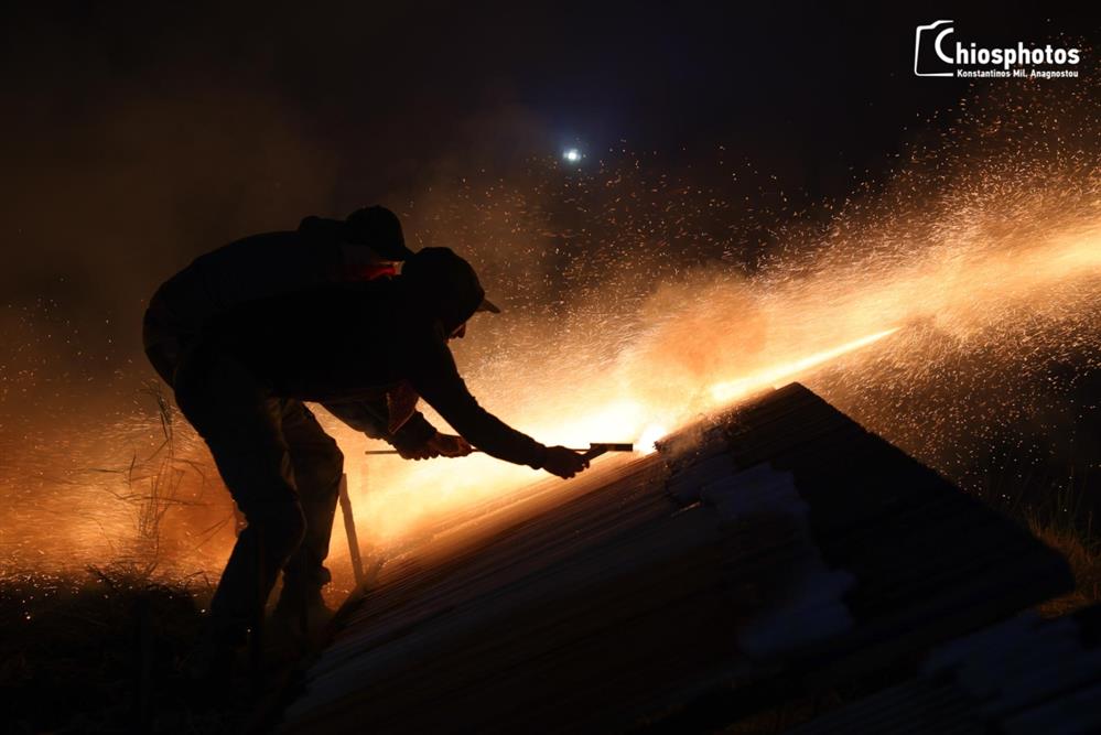Βροντάδο - Χίος - Ρουκετοπόλεμος - Πάσχα