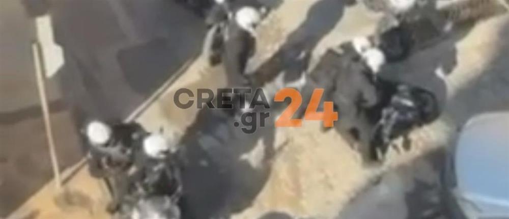 Επεισόδια οπαδών στην παραλιακή Ηρακλείου λίγες ώρες πριν τον αγώνα Ολυμπιακός - ΟΦΗ