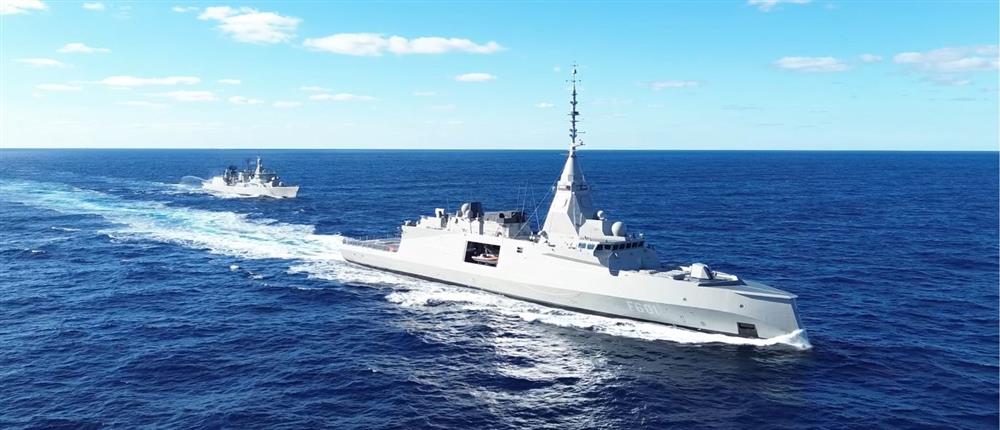 Live η μεγαλειώδης υποδοχή της φρεγάτας "Κίμων" - Παρόντες Μητσοτάκης, Δένδιας, Τασούλας