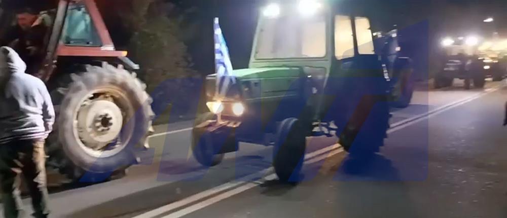 Αγροτικές κινητοποιήσεις: Κλειστό το τελωνείο Ευζώνων